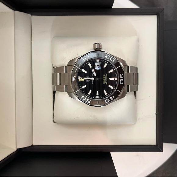 Men’s Aqua Racer Tag Heuer Watch - Picture 1 of 4